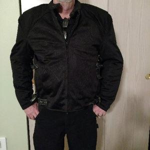 Xelement Men's armored motorcycle jacket